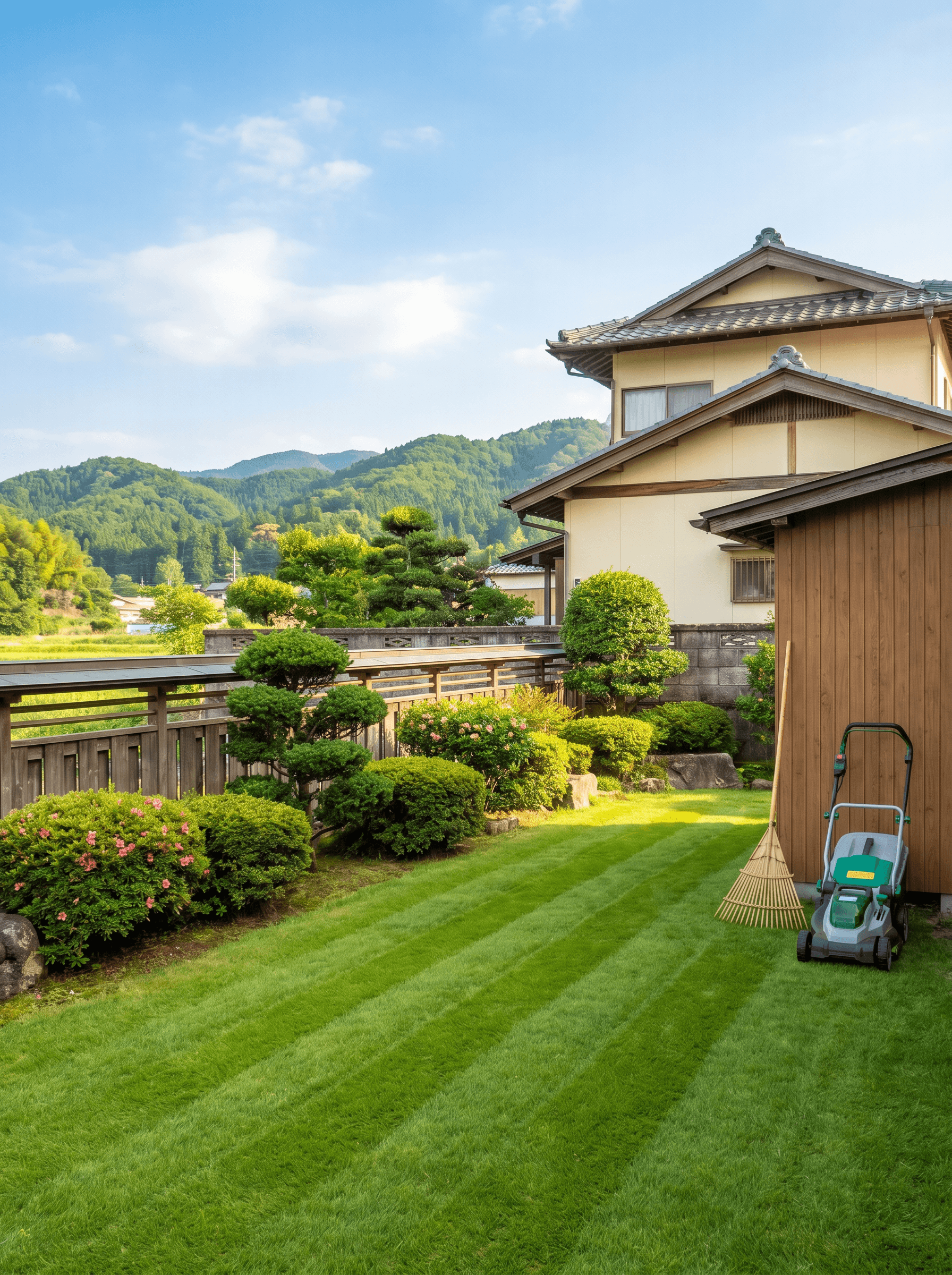 定期的な草刈り・清掃で、近隣トラブルを未然に。